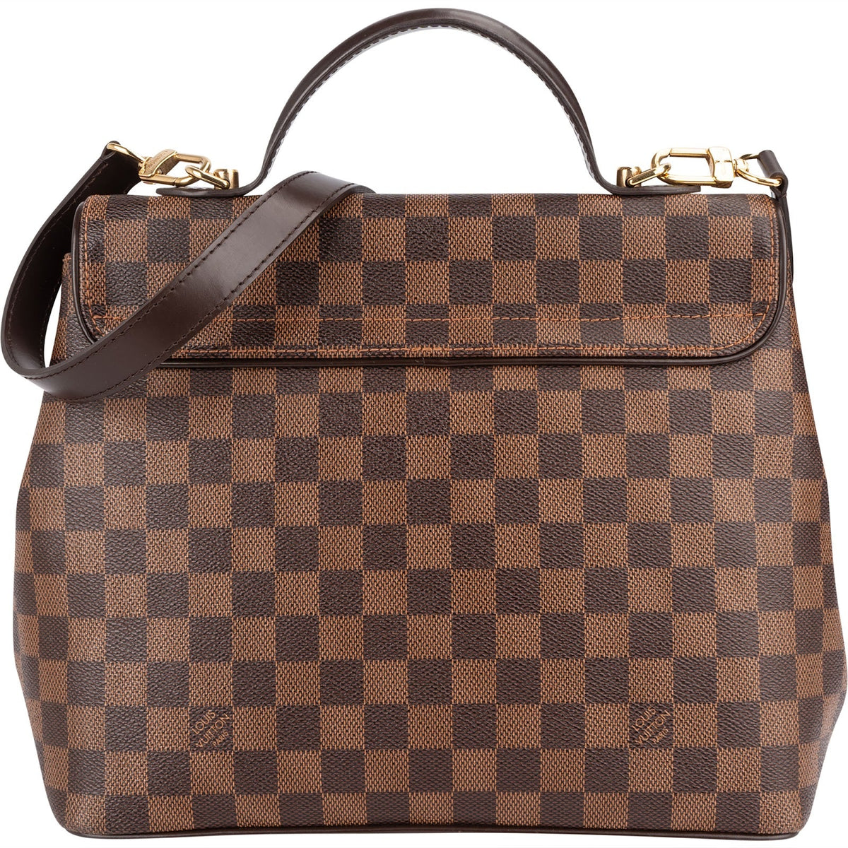 Louis Vuitton Monogram Damier Ebene Canvas Bergamo MM Handbag