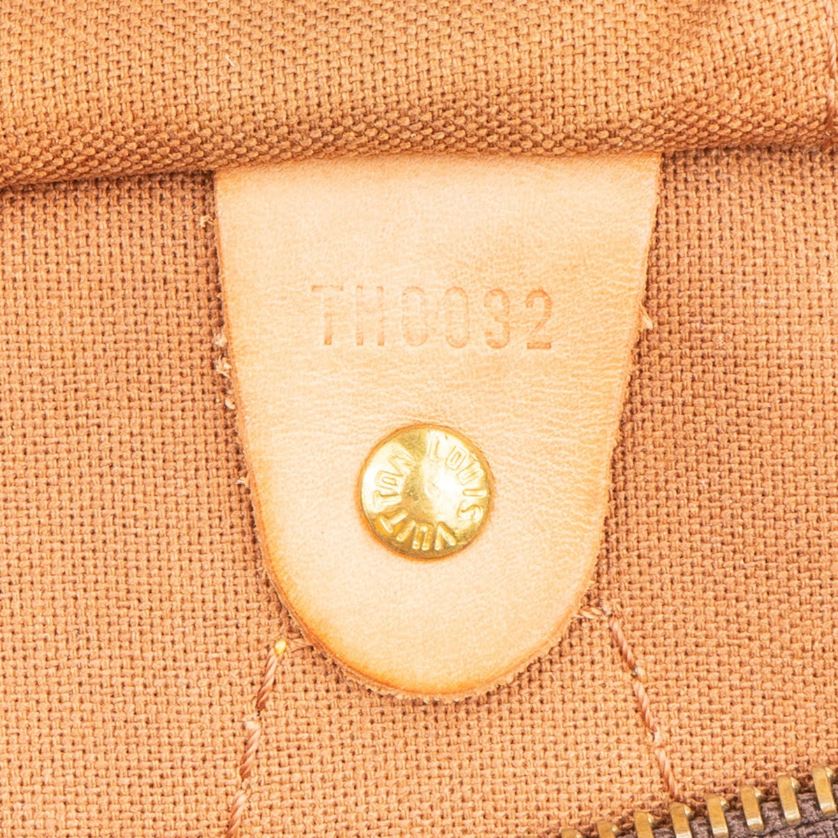 Louis Vuitton Monogram Canvas Speedy 30 Handbag