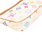 Louis Vuitton Monogram Canvas Murakami Multicolor Studded Pochette Accessoires Handbag