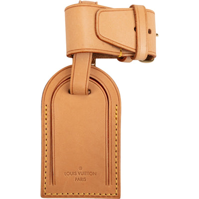 Louis Vuitton Vachetta Leather Luggage Tag Set (K.K)