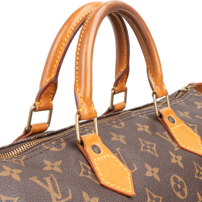 Louis Vuitton Monogram Canvas Speedy 35 Handbag