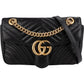 Gucci Matelassé Leather GG Marmont Shoulder Crossbody Bag