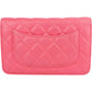 Chanel Quilted Caviar Leather Wallet On Chain Crossbody Bag
