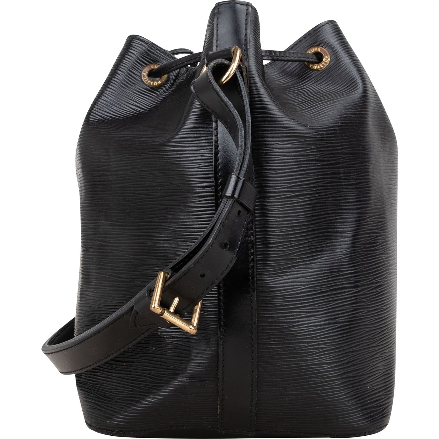 Louis Vuitton Noir Epi Leather Sac Noé Petit Shoulder Bag