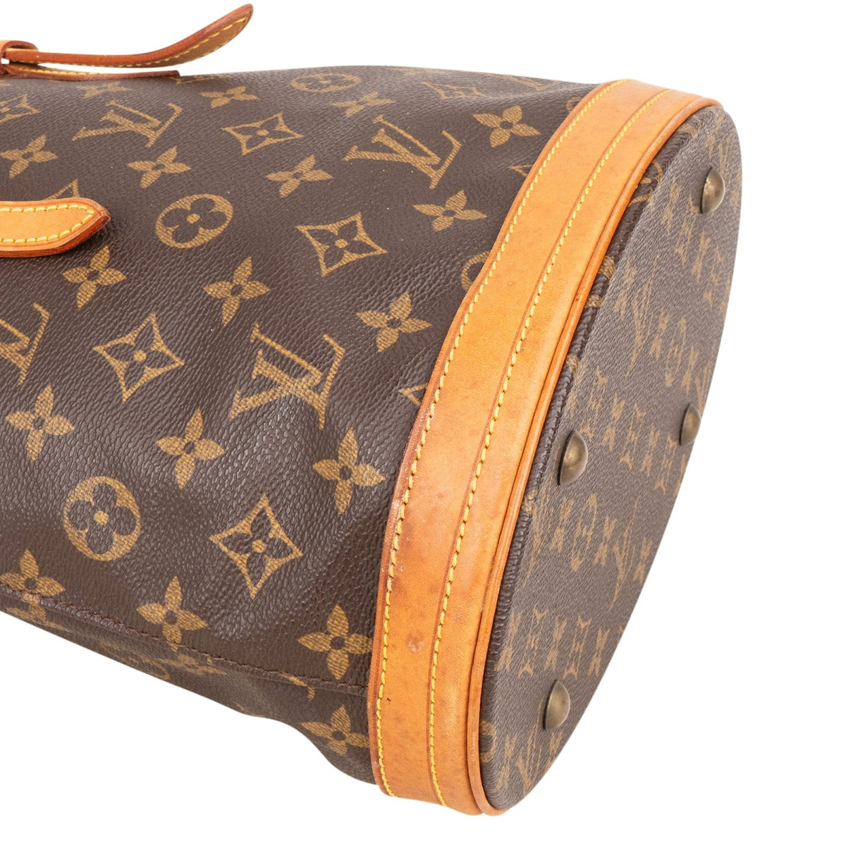 Louis Vuitton Monogram Canvas Bucket PM Shoulder Bag