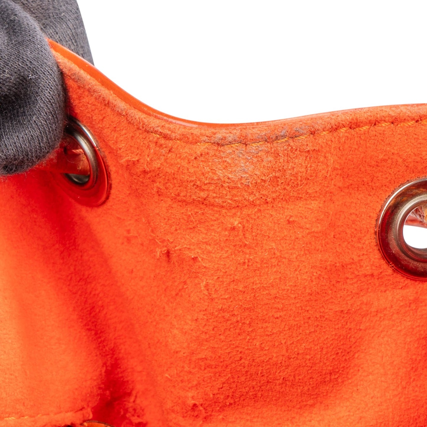 Louis Vuitton Orange Epi Leather NM Sac Noe Petit Shoulder Bag