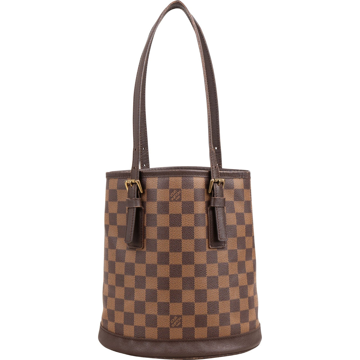 Louis Vuitton Monogram Damier Ebene Bucket PM Shoulder Bag