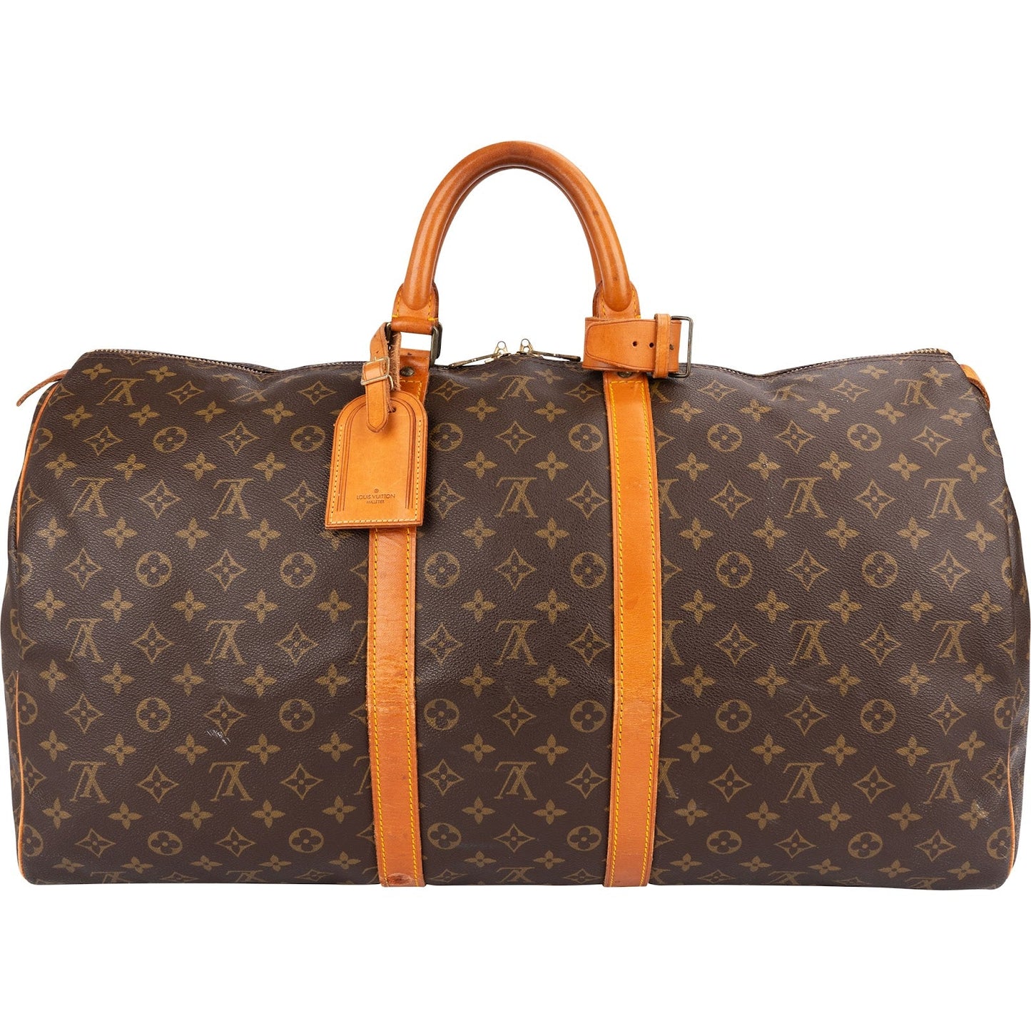 Louis Vuitton Monogram Canvas Keepall 55 Travel Bag