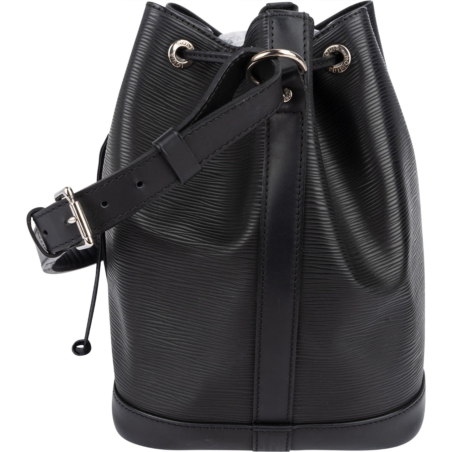 Louis Vuitton Noir Epi Leather NM Sac Noé Petit Shoulder Bag
