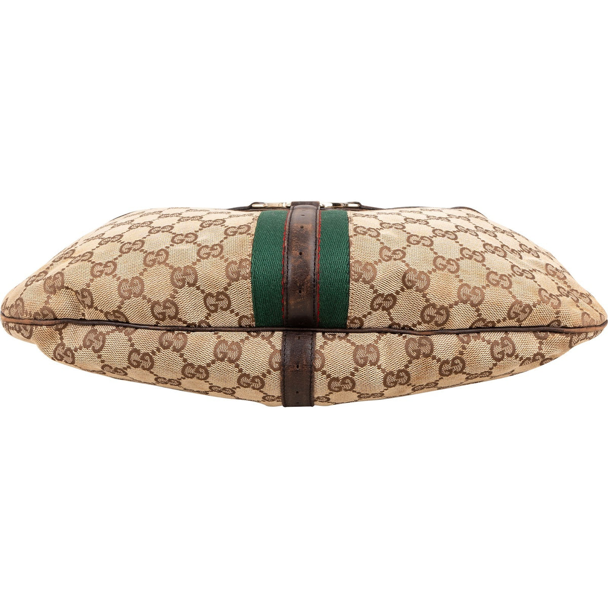 Gucci Monogram GG Canvas Britt Hobo Shoulder Bag