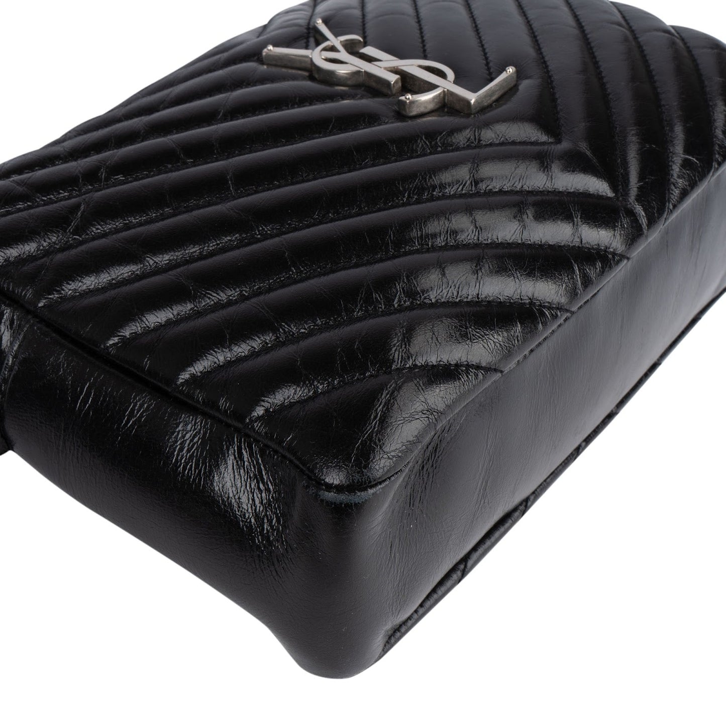 Saint Laurent Quilted Leather Lou Camera Crossbody Bag