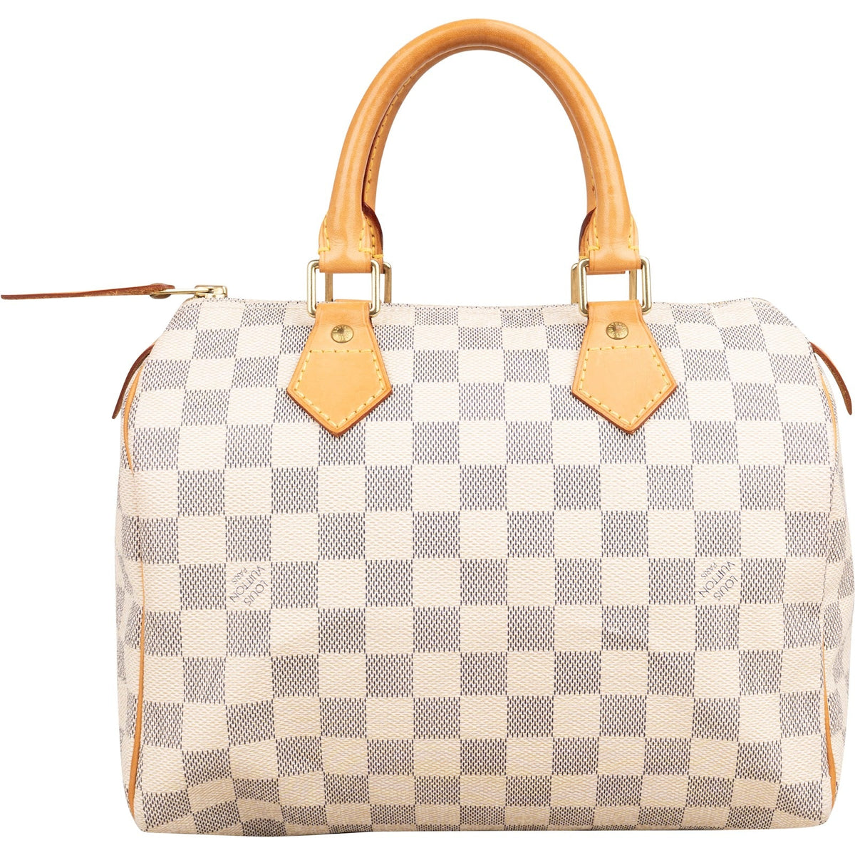 Louis Vuitton Monogram Damier Azur Speedy 25 Handbag