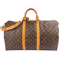 Louis Vuitton Monogram Canvas Keepall 50 Bandoulière Travel Bag