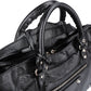 Balenciaga Black Arena Leather City Handbag