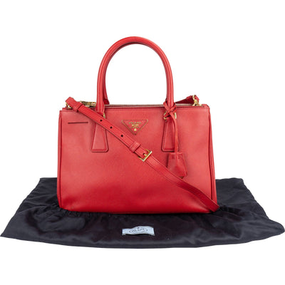 Prada Saffiano Leather Galleria Handbag