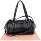 Miu Miu Soft Calf Leather Mini Boston Crossbody Handbag
