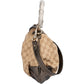 Gucci Monogram GG Bamboo Handle Shoulder Bag