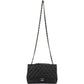 Chanel Quilted Caviar Leather Palladium Jumbo Single Flap Crossbody Bag