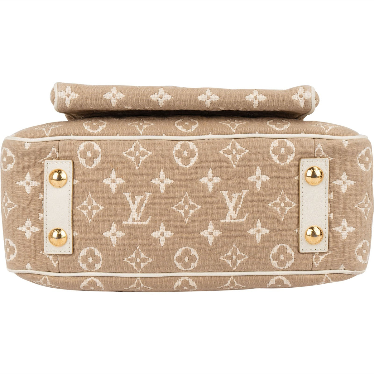 Louis Vuitton Monogram Denim Sabbia Cabas MM Handbag
