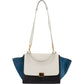 Céline Tricolor Leather Trapeze Handbag