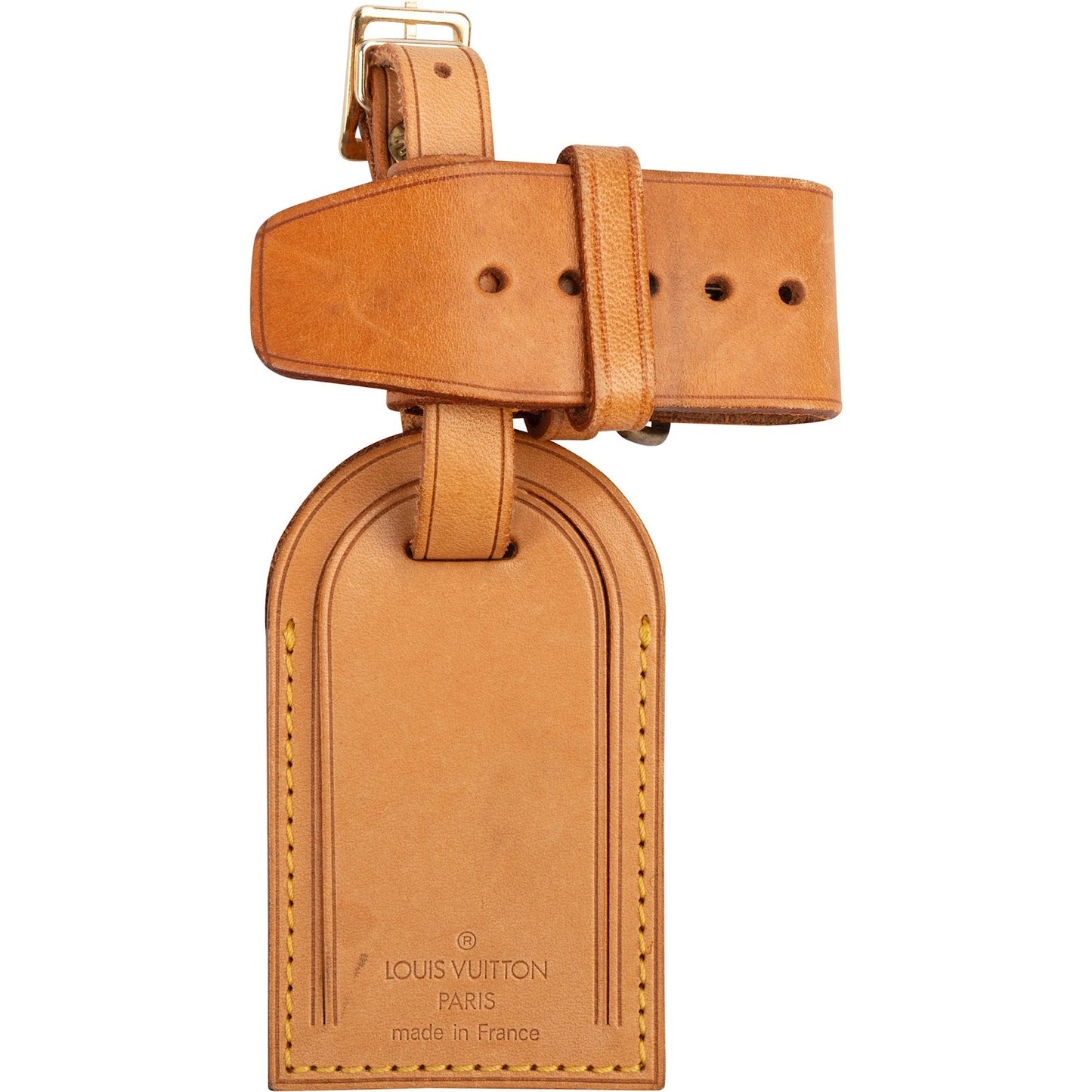 Louis Vuitton Vachetta Leather Luggage Tag Set