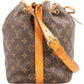 Louis Vuitton Monogram Canvas Sac Noé Petit Shoulder Bag