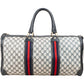 Gucci Monogram GG Supreme Web Boston Travel Bag