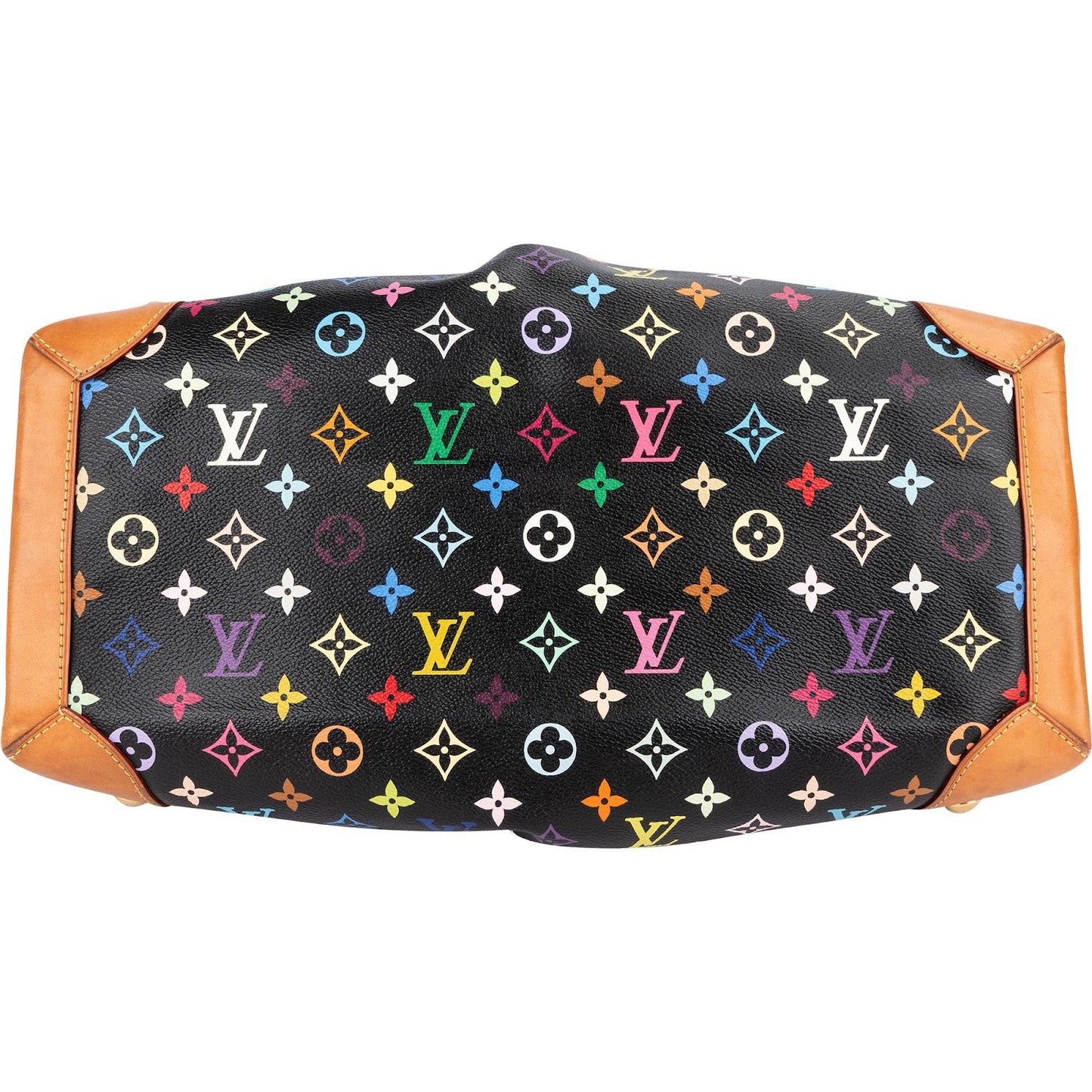 Louis Vuitton Canvas Monogram Murakami Multicolor Ursula GM Handbag
