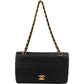 Chanel Quilted Lambskin 24K Gold Medium Double Flap Shoulder Bag
