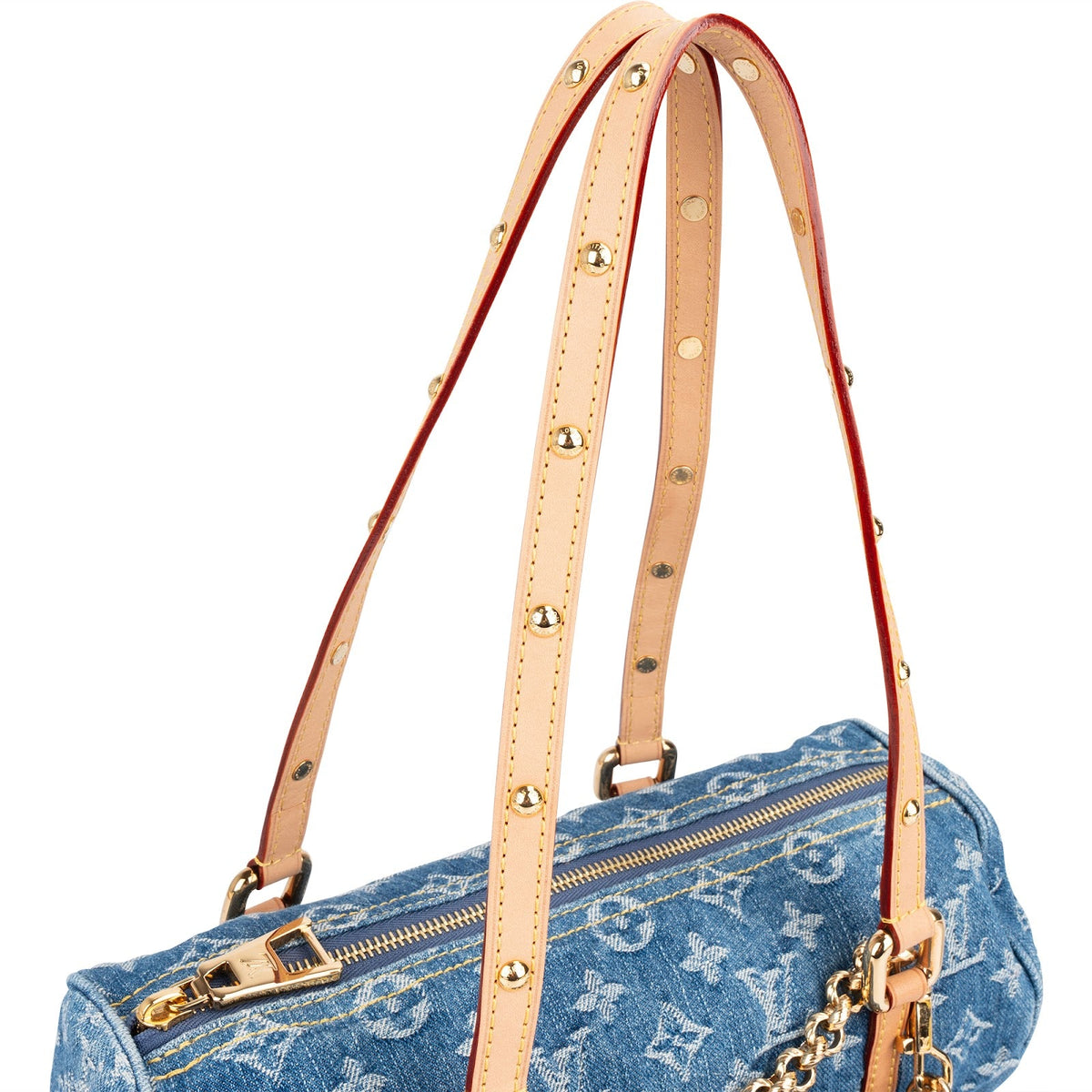 Louis Vuitton Monogram Denim Papillon Set Handbag