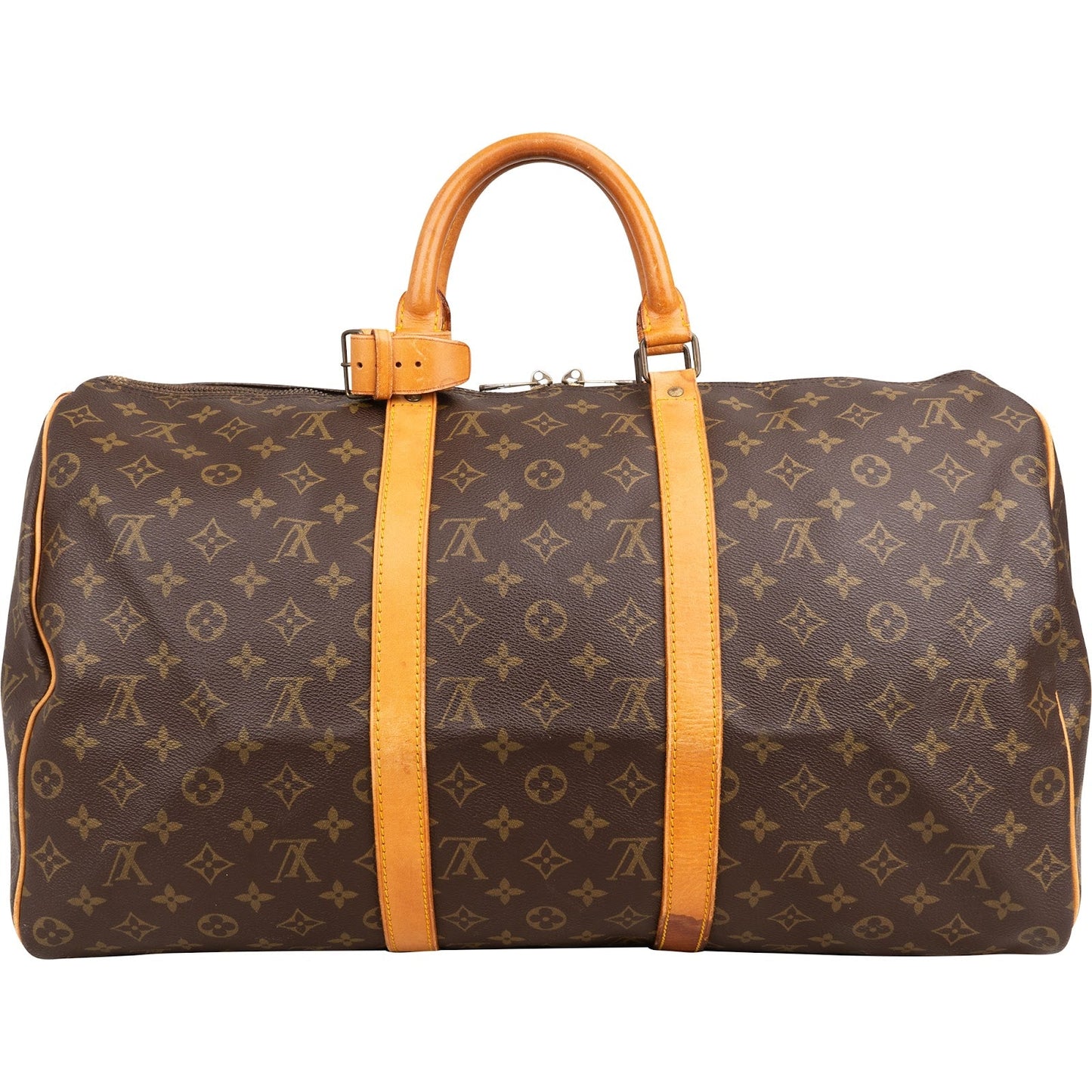 Louis Vuitton Monogram Canvas Keepall 50 Travel Bag
