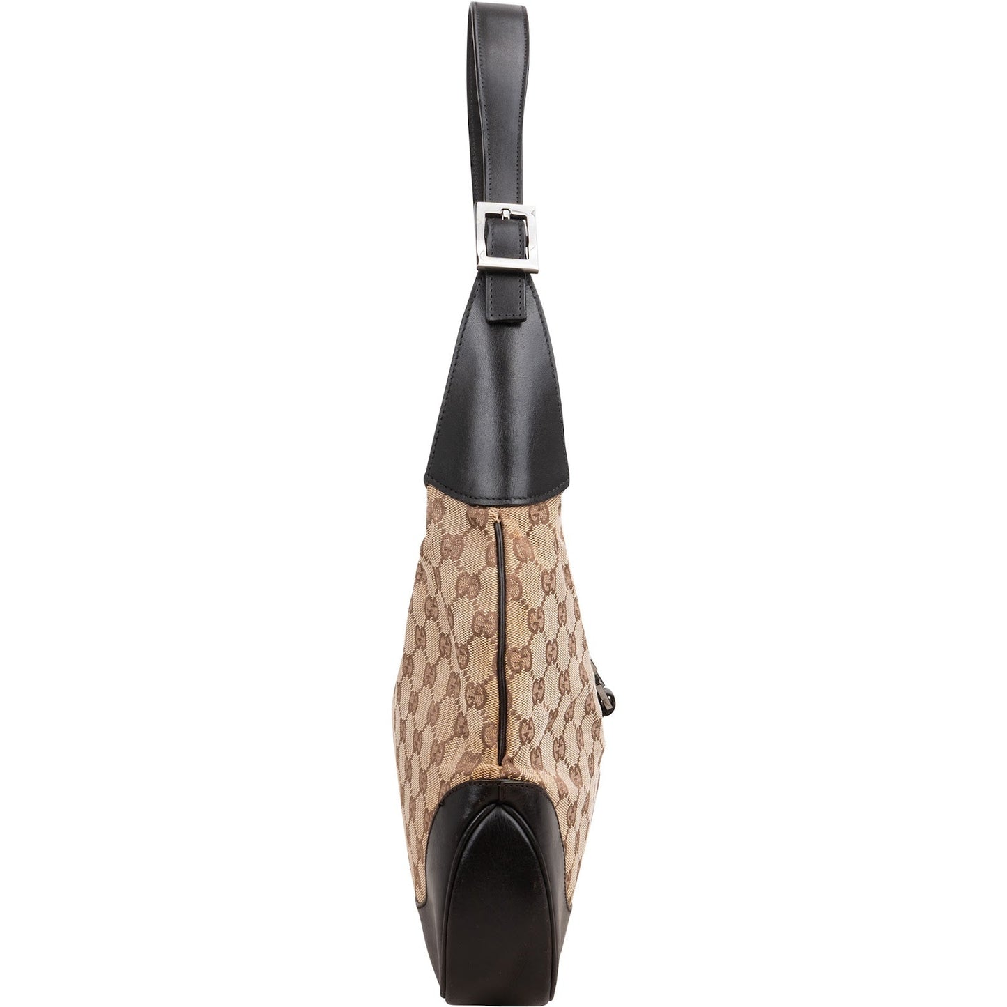 Gucci Monogram GG Canvas Jackie Hobo Shoulder Bag