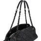 Chanel Quilted Iridescent Calfskin Just Mademoiselle Bowling CC Shoulder Bag