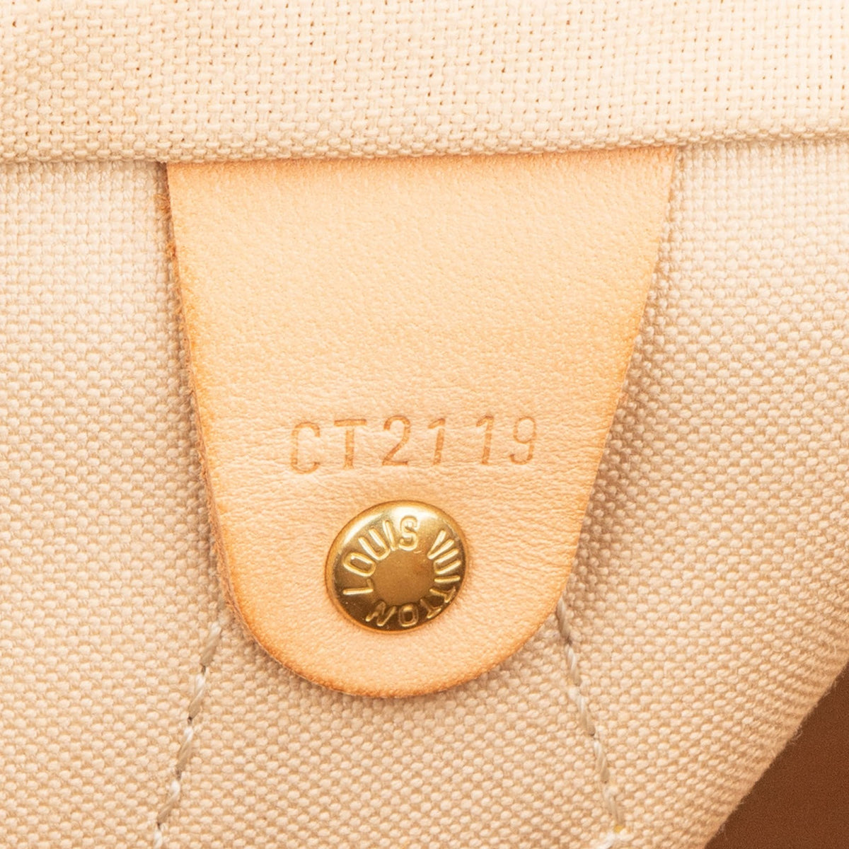 Louis Vuitton Monogram Damier Azur Canvas Speedy 25 Bandouliere Handbag