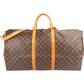 Louis Vuitton Monogram Canvas Keepall 60 Bandoulière Travel Bag