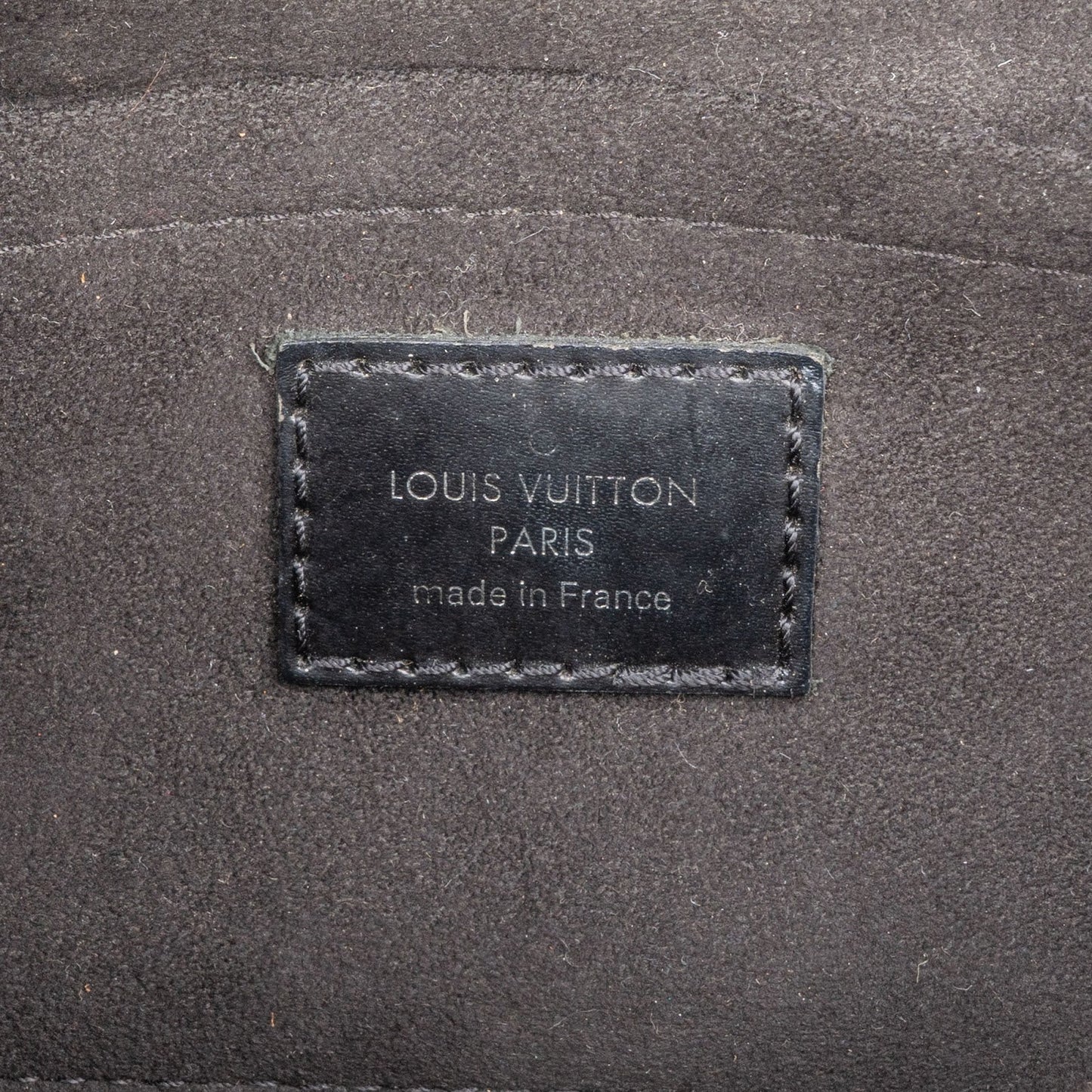 Louis Vuitton Noir Epi Leather Montaigne Pochette Shoulder Bag