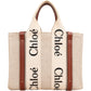 Chloé Canvas Small Woody Tote Handbag