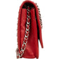 Chanel Leather Camellia Wallet On Chain Crossbody Bag