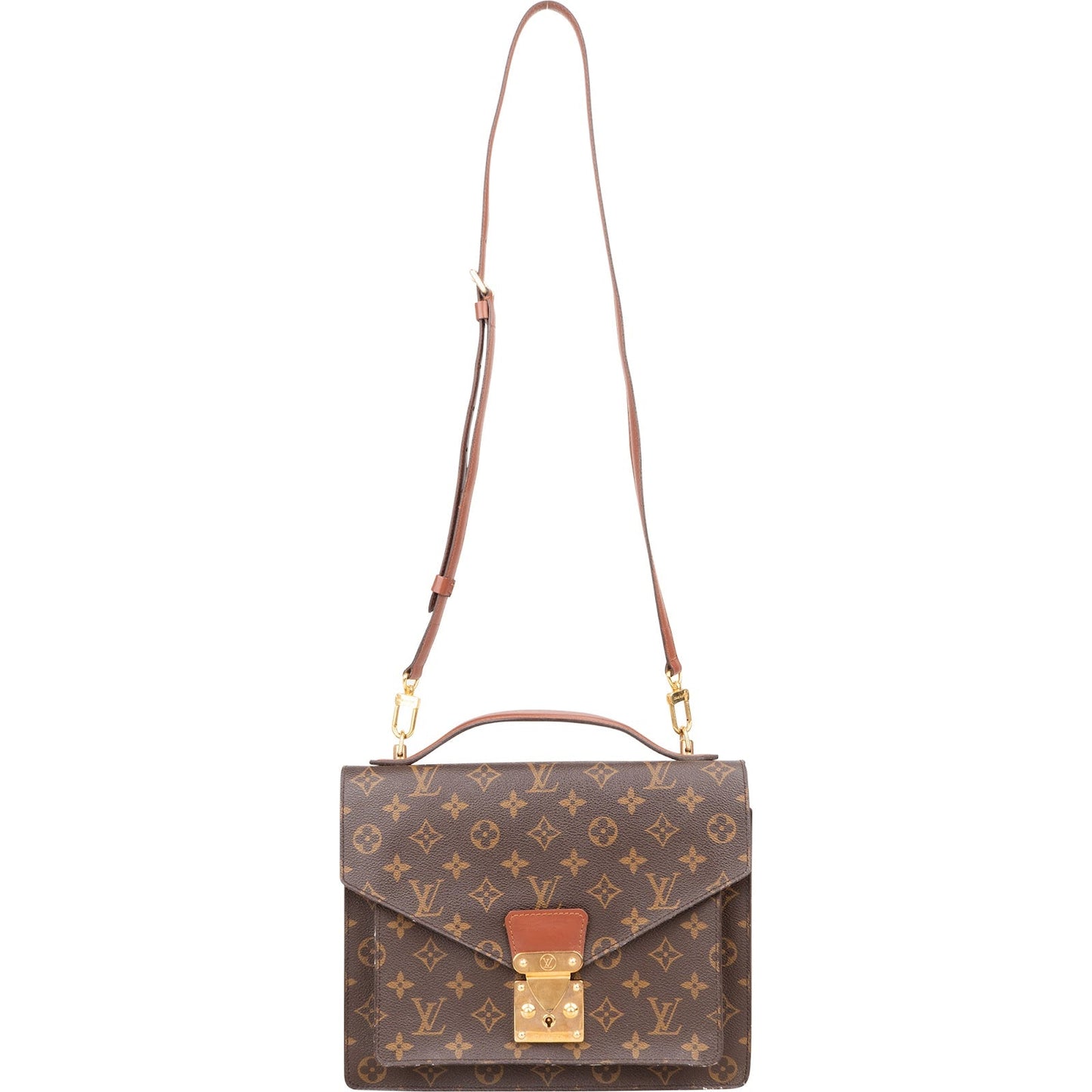 Louis Vuitton Monogram Canvas Monceau Handbag