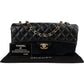 Chanel Quilted Lambskin East West Single Flap Shoulder Bag