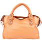 Balenciaga Orange Leather City Handbag