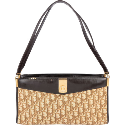 Christian Dior Trotter Monogram Vintage Shoulder Bag