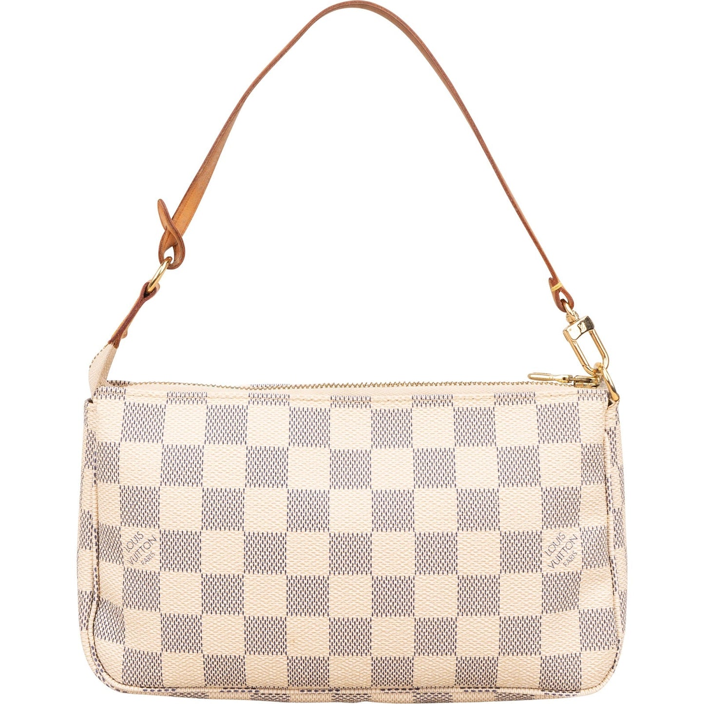 Louis Vuitton Monogram Damier Azur Canvas Pochette Accessoires Handbag