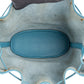 Hermès Blue Jean Togo Leather Market Bucket Shoulder Bag