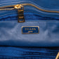 Prada Blue Tessuto Gaufre Satchel Handbag