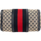 Gucci Monogram GG Canvas Web Boston Handbag