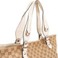 Gucci Monogram GG D-Ring Tote Shoulder Bag