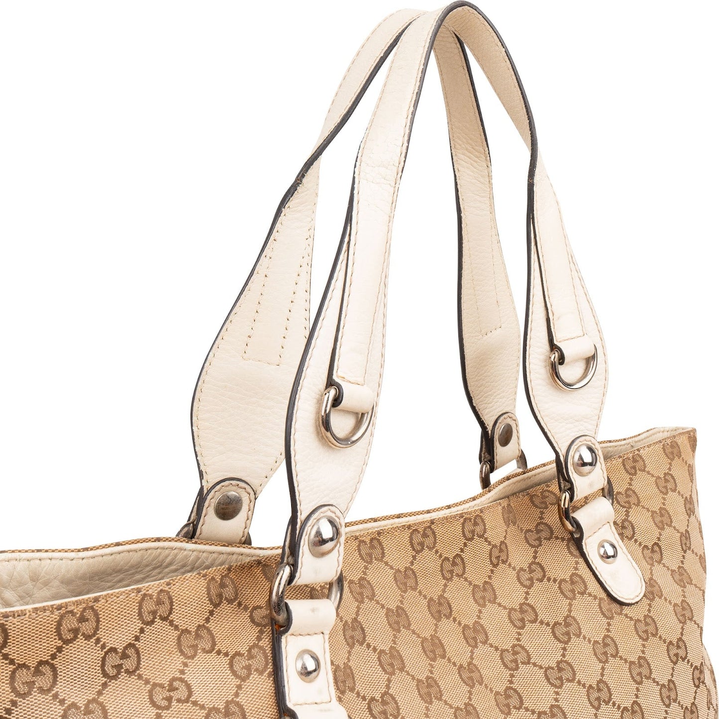 Gucci Monogram GG D-Ring Tote Shoulder Bag