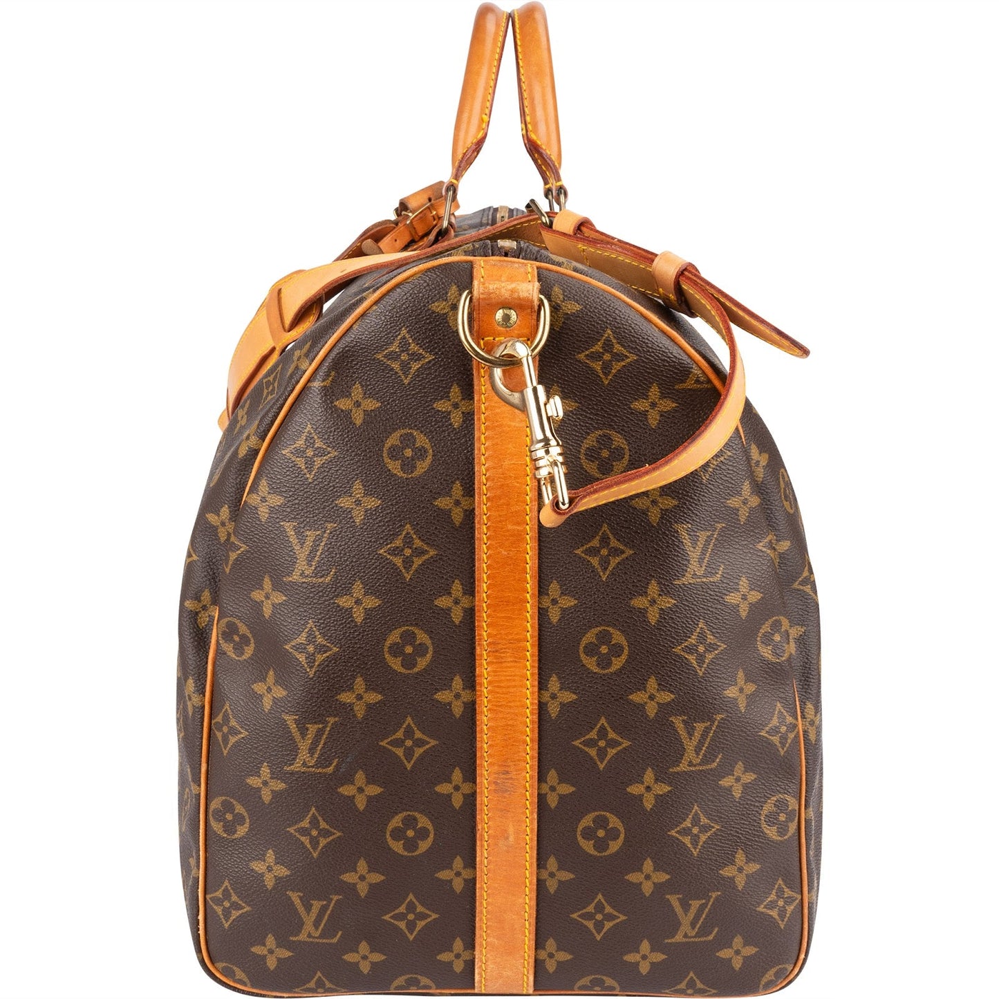 Louis Vuitton Monogram Canvas Keepall 60 Bandoulière Travel Bag