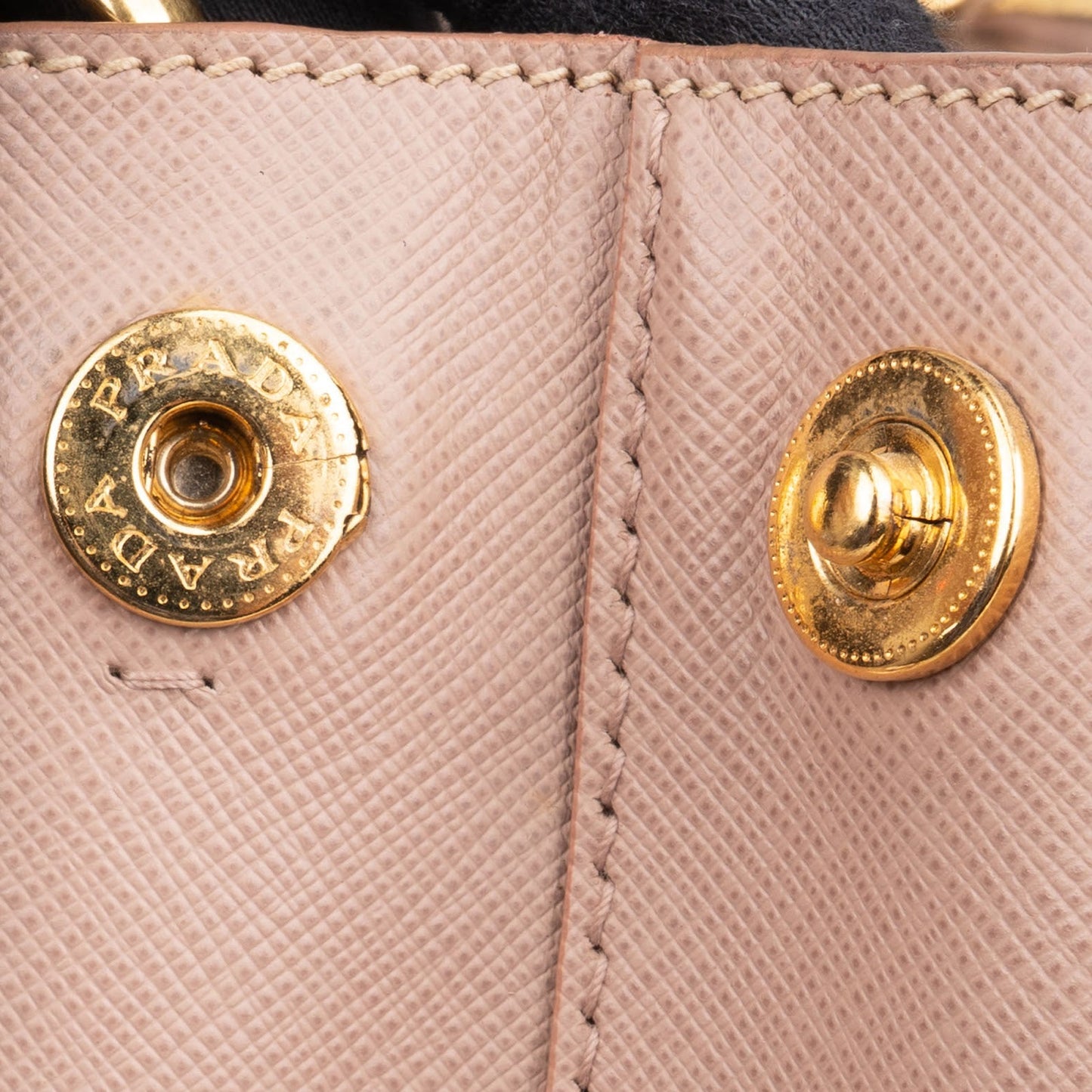 Prada Pink Saffiano Leather Galleria Handbag